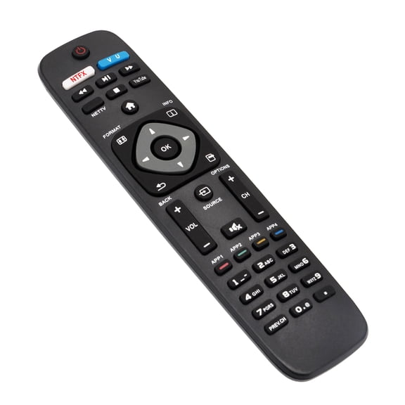 New Remote Control for Philips Smart TV with Netflix Vudu Youtube Keys 50PFL5602 65PFL5602/F7 55PFL5602