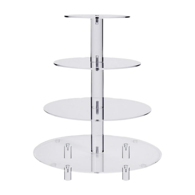 Soporte para pasteles, soporte para exhibición de magdalenas, soporte para servir escalonado, soporte para magdalenas para cocina, vacaciones