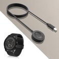 thumbnail image 1 of Adaptador De Cargador De Reloj Base de carga para reloj inteligente PD magnético tipo C para Fossil Gen 6/5/4 (negro) Tmvgtek Para estrenar, 1 of 9