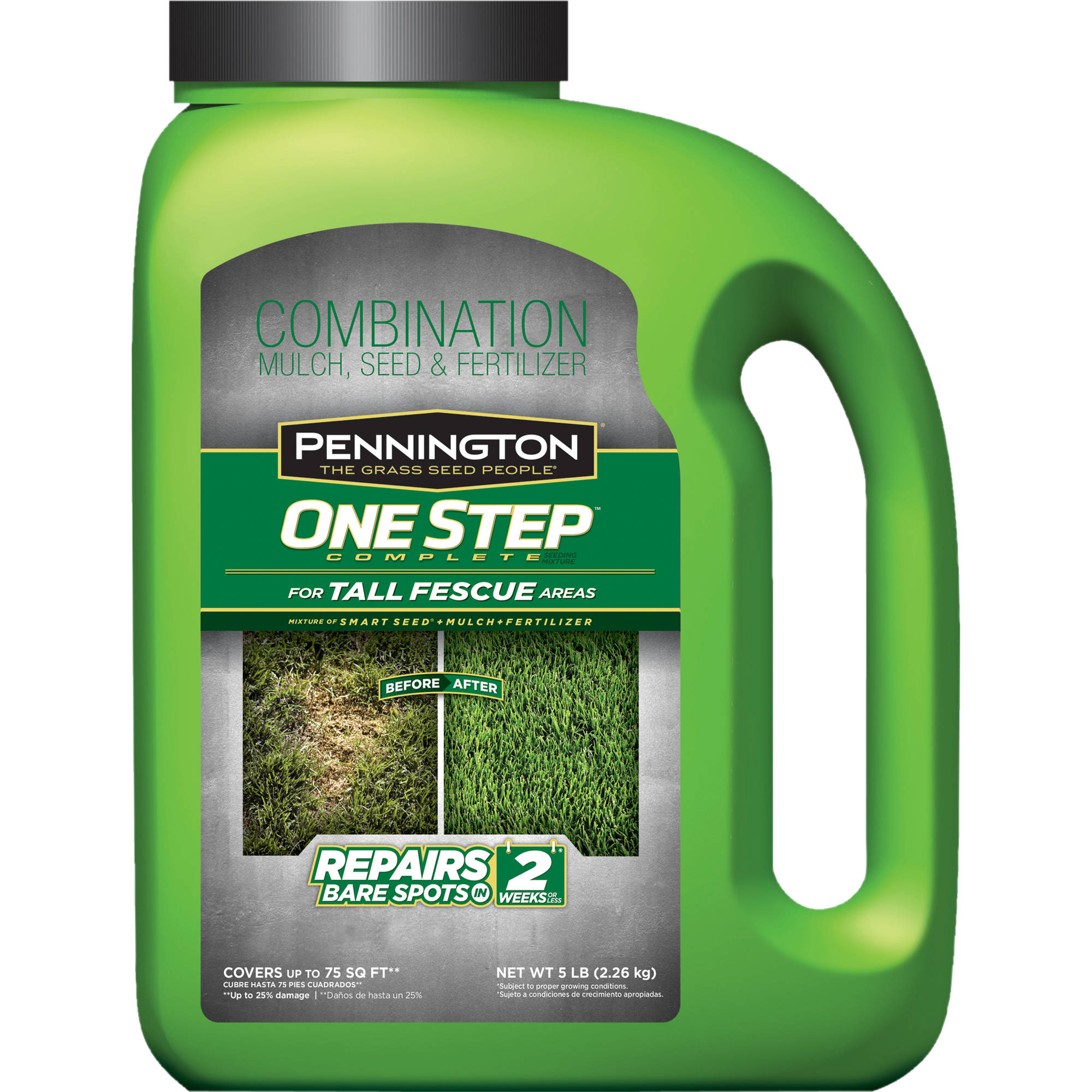 Pennington 1Step Complete Tall Fescue Grass Seed, 5 lbs