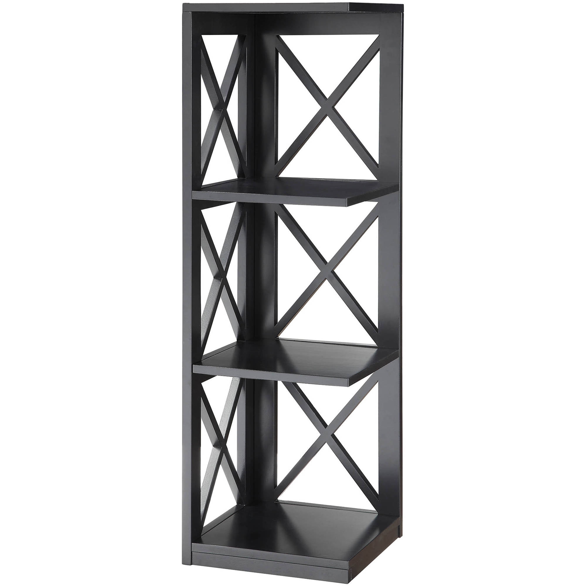 Convenience Concepts Oxford 3-Tier Corner Bookcase