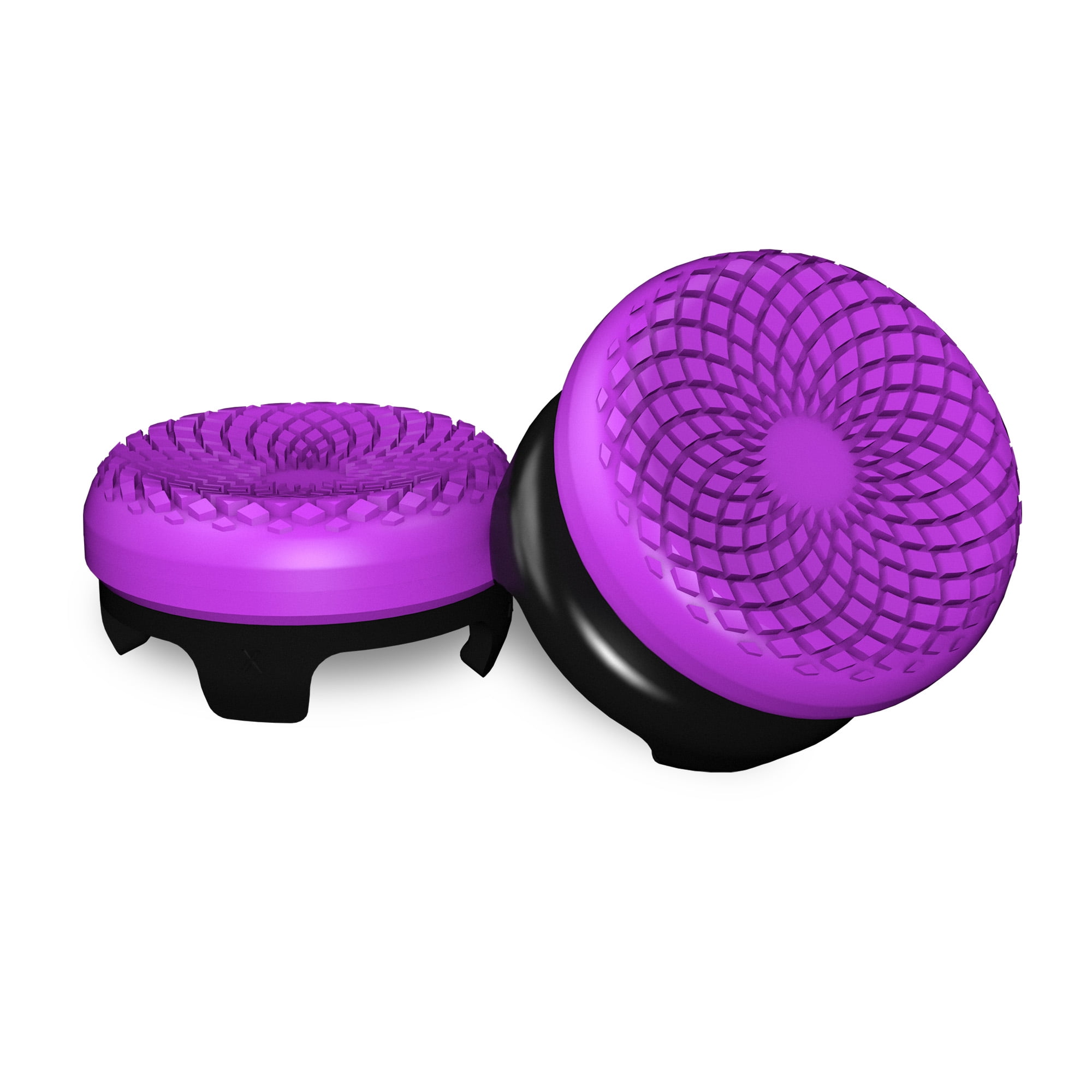 KontrolFreek Aim Boost Kit for PlayStation 5 (PS5) and PlayStation 4 (PS4) Controller | Includes Performance Thumbsticks and Precision Rings | Frenzy Edition