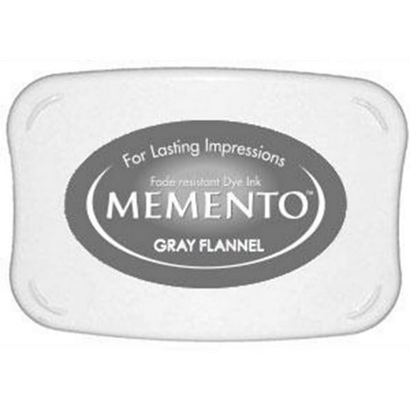 Tsukineko Memento Ink Pad Gray Flannel