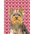 thumbnail image 1 of Caroline's Treasures Dalmatian Hearts Love and Valentine's Day House Vertical Flag, 1 of 7