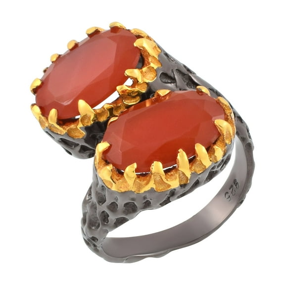 Carnelian Gemstone Ring