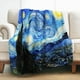 thumbnail image 1 of Manta Levens Van Gogh Starry Night, 152 x 203 cm, franela, 1 of 5