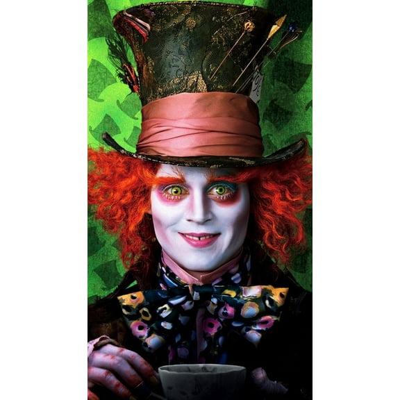 DIY 5D Diamond Art Kits for Adults Kids, Alice in Wonderland Paint by Diamonds Gem Painting Kits for Home Wall Decor 12x16 inch