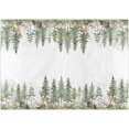 thumbnail image 1 of Artoid Mode Forest Deer Rabbit Baby Shower Area Rug, Spring Summer Birthday Party Home Decor Low-Profile Washable Area Rugs for Entryway Bedroom Living Room Laundry Room Indoor 5x7 Feet, 1 of 8