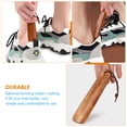 thumbnail image 6 of Solid Wood Shoehorn Carry Accessories Shoehorns for Old People Wear-resistant Helper 6 Pcs, 6 of 6