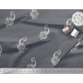thumbnail image 3 of Soimoi Georgette Viscose Fabric Floral Block Printed Craft Fabric by The Yard 42 Inch Wide, 3 of 3