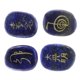 thumbnail image 1 of Conjunto de Piedras Preciosas Azules Naturales para Decoración del Hogar, 1 of 6