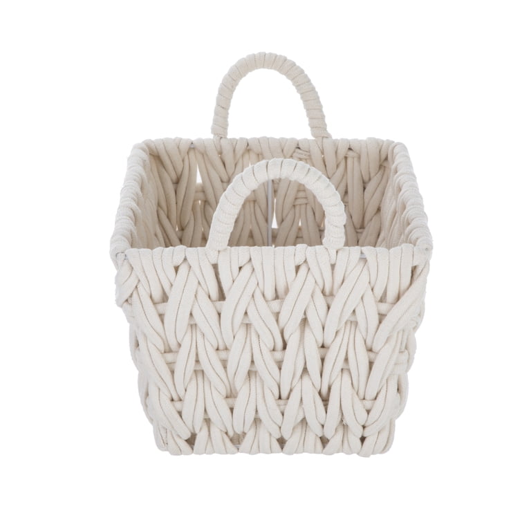 Medium Woven Rope Storage Baskets, Set of 2 photo 6