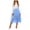 Light Blue, variant on larppty Women's Tulle Skirt High Low Asymmetrical Midi Length Elastic Waist Layered Puffy Tutu Fairy Costume Formal（Dark Green， S）
