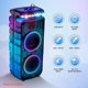 thumbnail image 4 of Altavoz portátil para fiestas Memorex MX-PS821 Twin de 8 pulgadas con Bluetooth, 4 of 7