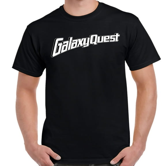 Galaxy Quest White Logo Adult T-shirt-XXL