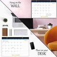 thumbnail image 5 of opvise Calendar 2024-2025 Multifunctional English Calendar Beautiful Durable 365 Day Countdown Desktop Calendar Golden A, 5 of 8