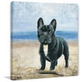 thumbnail image 2 of Parvez Taj Bulldog by the Beach Canvas Wall Art, 2 of 9