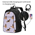 thumbnail image 2 of Balery German Shepherd Dog Print USB Charging Backpack for Men and Women - Water-Resistant, Anti-Theft Laptop Backpack with USB Port for Travel, Work, School, and College, 2 of 7