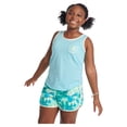 thumbnail image 3 of Justice Girls Graphic Tank Set, 3-Piece Pack, Sizes XS(5/6)-XL Plus(16/18 Plus), 3 of 10