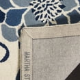 thumbnail image 5 of SAFAVIEH Martha Stewart Blue Field Floral Area Rug, Azurite, 5' x 8', 5 of 7