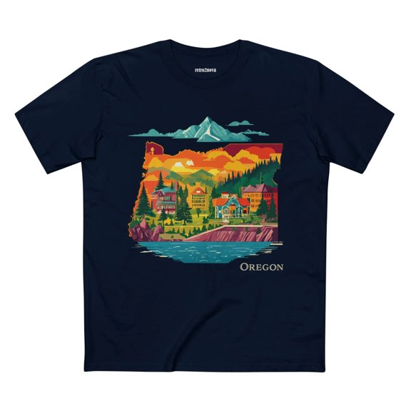 US State Shirts, Oregon Shirt