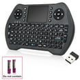 thumbnail image 1 of Mini Wireless Keyboard ， 2.4GHz Wireless Mini Keyboard Controller with Compatible with Android TV Box, IPTV, HTPC, Smart TV, PC,etc, 1 of 4