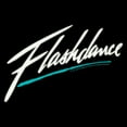 thumbnail image 2 of Women's Flashdance Blue Stroke Classic Logo  Graphic T-Shirt, 2 of 3
