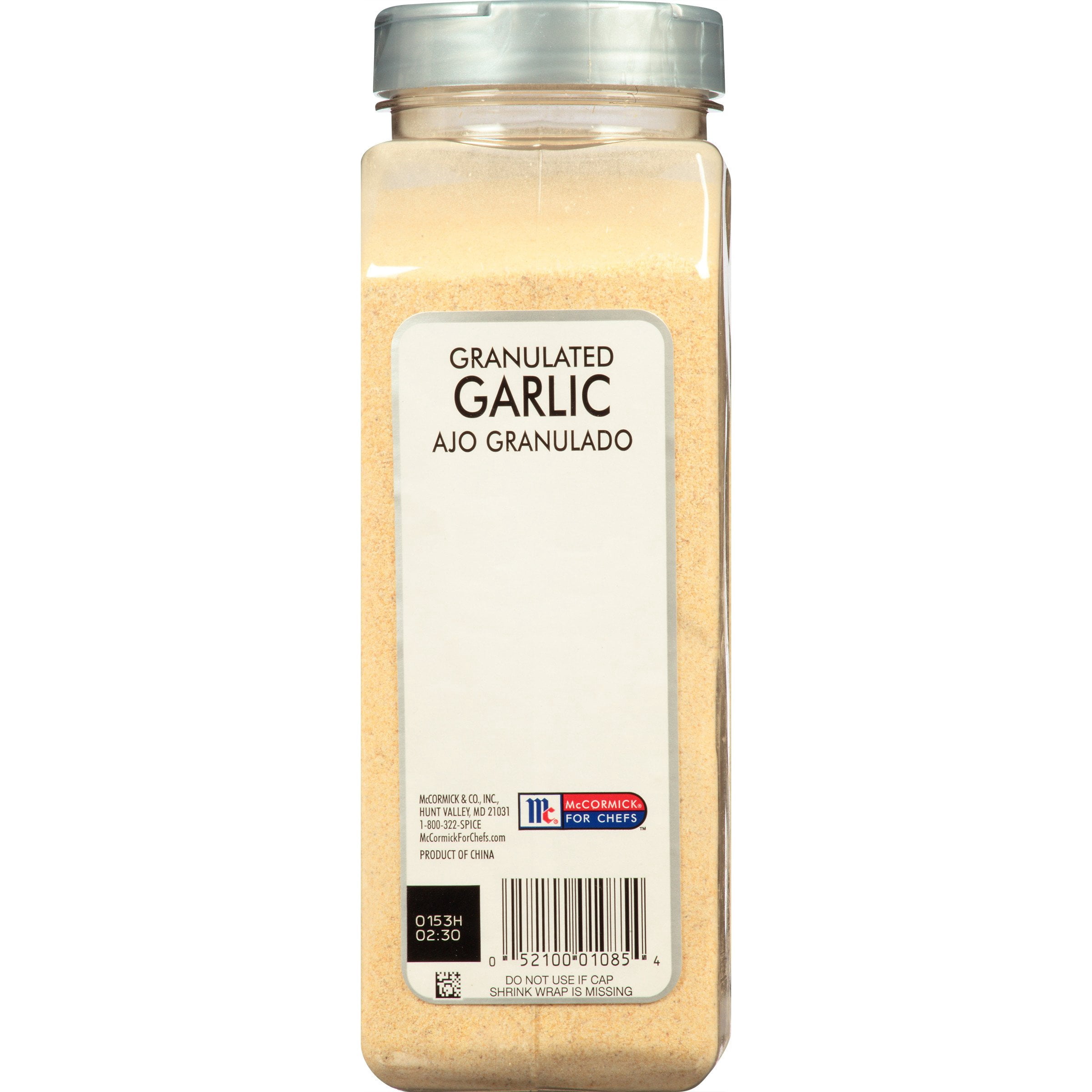 McCormick Culinary Granulated Garlic, 26 oz - One 26 Ounce Container of Granulated Garlic Powder, Best in Rubs for Beef, Pork, Fish, Poultry or SaucesZAKH-533