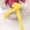 Yellow, variant on Candy Color Elastic Womens Tights Pantyhose Ballet Long Dance Leggings Hosiery Stockings Womens Pantyhose Tights Red