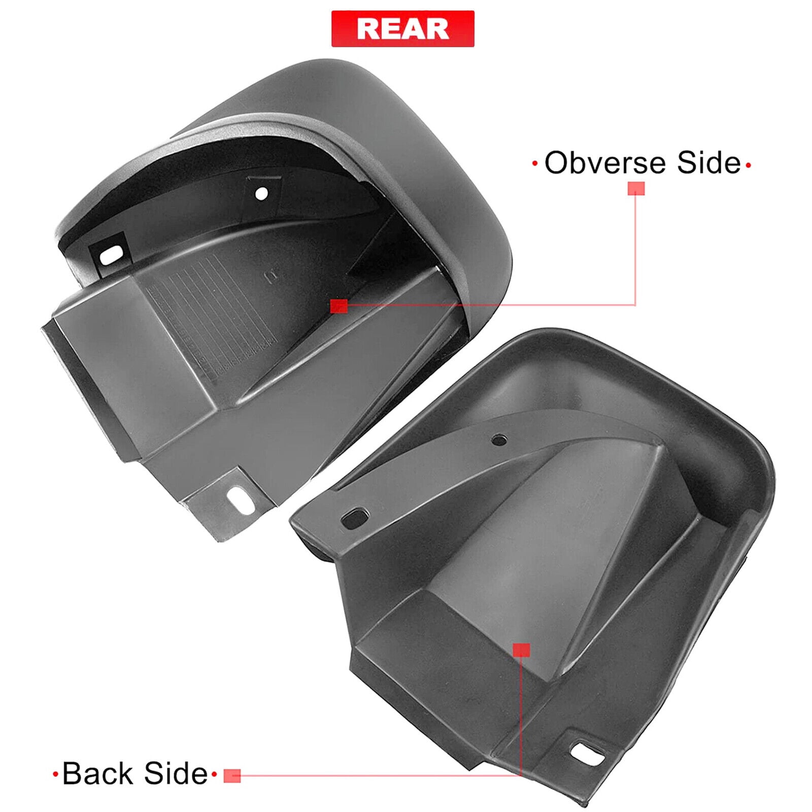 XUKEY 4x Splash Guards Mud Flaps for Honda Accord Sedan 1998 - 2003 Fender