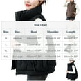 thumbnail image 3 of Women's Puffer Vest Lightweight Sleeveless Jacket Stand Collar Zip Up Quilted Coats Warm Winter Outdoor Casual Travel Hiking, 3 of 8
