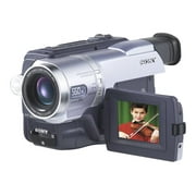 Sony Handycam DCR-TRV140 - Camcorder - 460 KP - 20x optical zoom - Digital8 - gray, silver