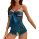 thumbnail image 3 of Pijama De Encaje De Una Pieza De Lencería De Mujer, 3 of 8