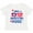 AA-White, variant on 4th of July All American Dude with Red and Blue Glasses Boys Toddler T-Shirt