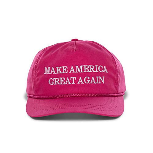 Rosa Ricamato "Trump 2020 TENERE AMERICA GRANDE Hat Cap Taglia unica 