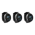 thumbnail image 3 of Reloj inteligente Cateissary inalámbrico Pantalla de 1,3 pulgadas IP65 cardíaco a prueba de agua Oxígeno en sangre Reloj de 4.0 compatible con Type1 NO1, 3 of 6