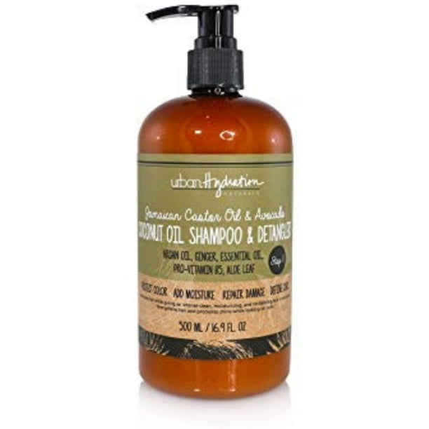 Urban Hydration Jamaican Castor Oil Shampoo Amp Detangler 16 9 Oz Pack Of 4