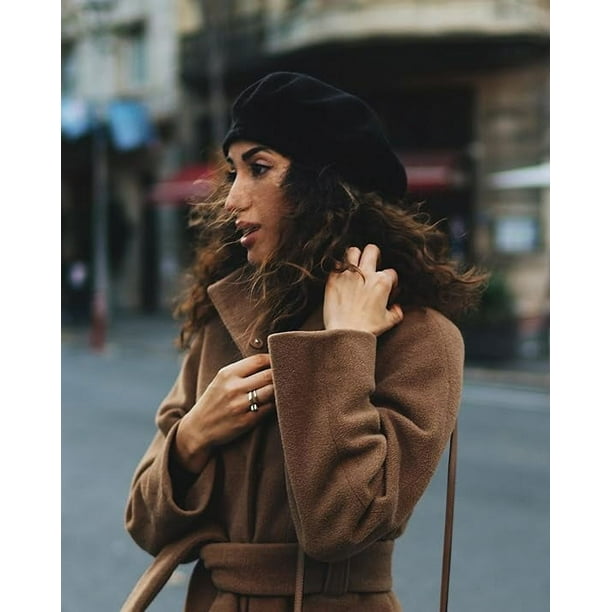 Parquet Solid Color French Beret Hat. Classic French, Casual  display picture 1