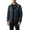 Blue, variant on Men's Casual Utility Jacket for Everyday Wear Slim Fit Outdoor Coat with Classic for Spring to Winter, Black, XXXXL