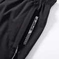 thumbnail image 6 of Trgacdwlo Shorts Men Quick Dry Elastic Waist Drawstring Workout Shorts for Men Wide Leg Summer Running Gym Shorts for Men with Pocket Black L, 6 of 8
