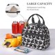 thumbnail image 5 of Fotbe Panda Bolsa de Almuerzo con Estampado, Lonchera Aislada, Contenedores de Comida Reutilizables Tipo Cooler a Prueba de Fugas, 5 of 7