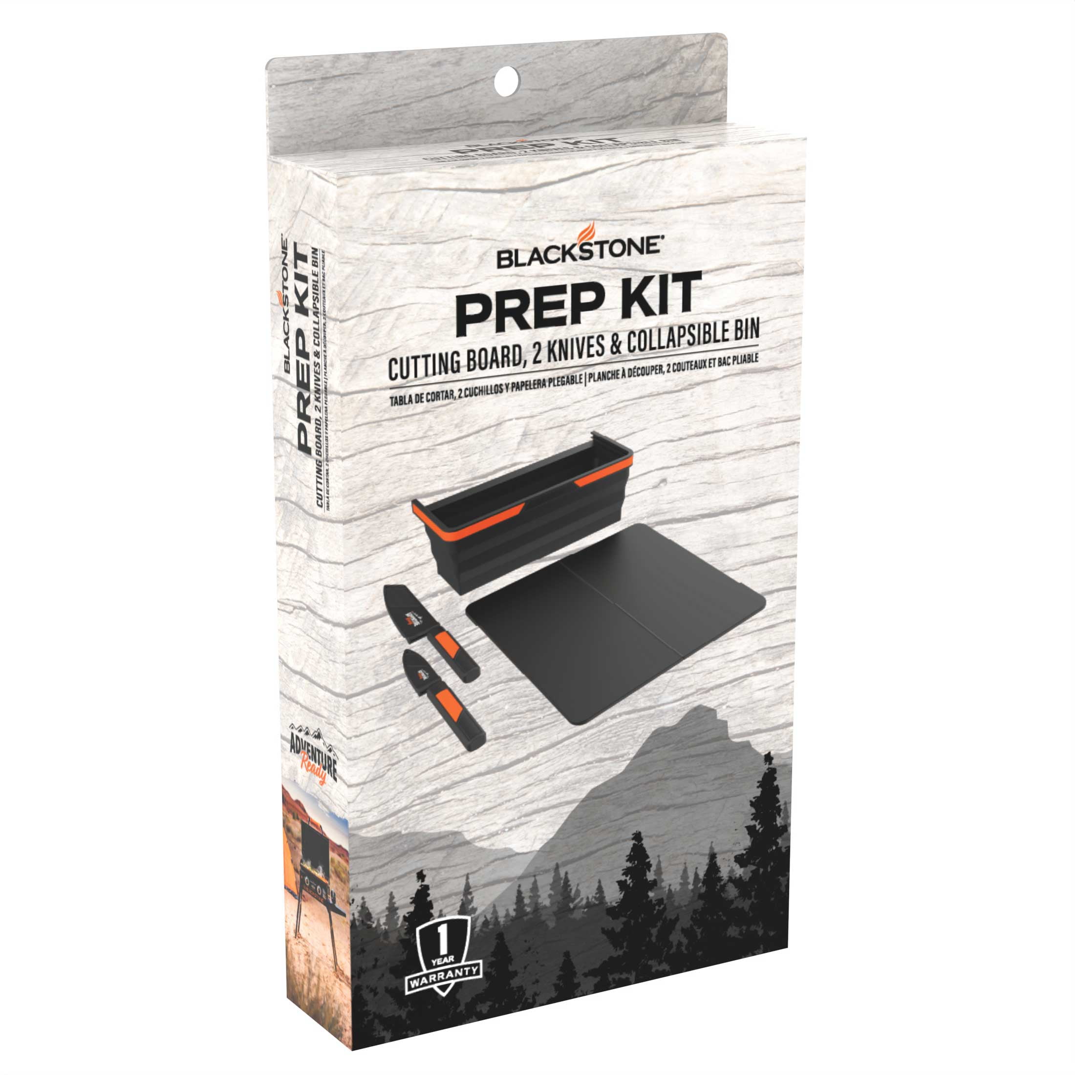 Blackstone Adventure Ready Griddle Cutting Board and Prep Kit, 4-Piece