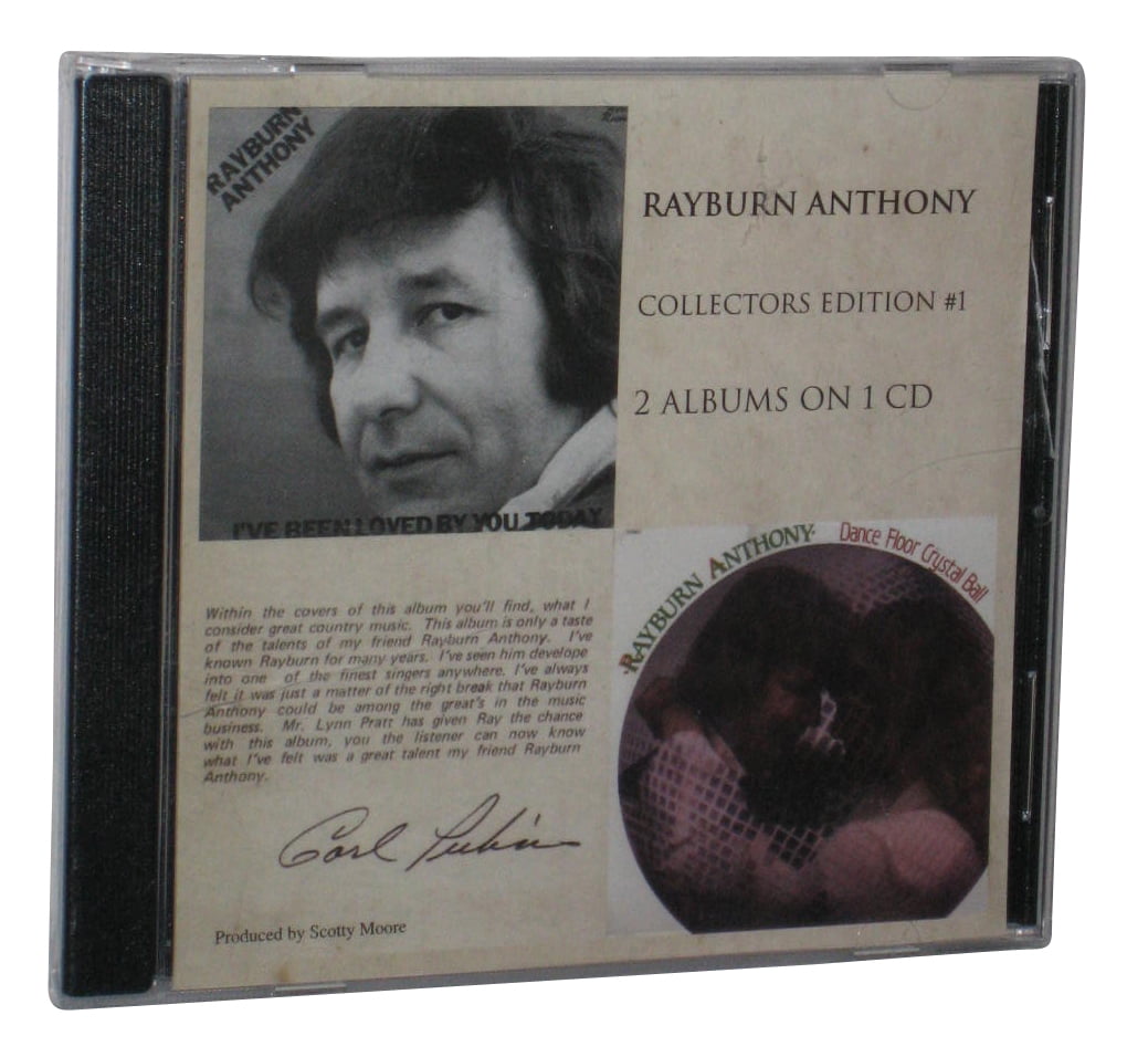 Rayburn Anthony Collectors Edition #1 Music CD - Walmart.com