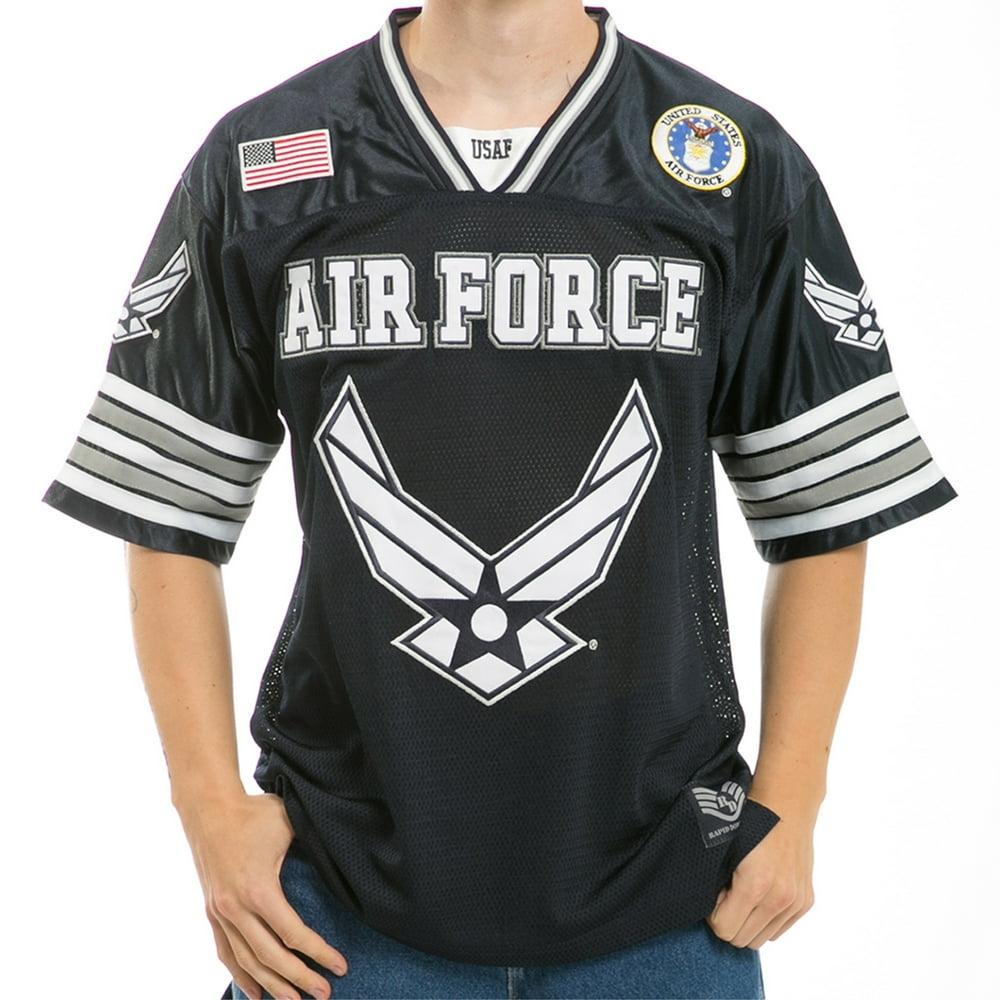 Football Jerseys, AirForce Wing, Navy, M