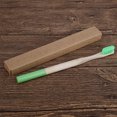 thumbnail image 3 of Eco Friendly Bamboo Toothbrush Medium Bristles Biodegradable Oral Care Adults Toothbrushes, 3 of 6