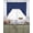 Navy Blue, variant on Beige Pure Color Swag Curtains for Living Room/Bedroom Windows, Aesthetics Contemporary Modern Kitchen Curtains and Valances Set 36 Inch Length, Light Filtering Swags Valance Curtain Panels
