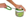 thumbnail image 3 of Chef'n VeggiChop Hand-Powered Food Chopper, Arugula, 3 of 22