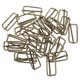 thumbnail image 1 of 100PCS Slide Belt Connection Roller Buckles Bag Strap Adjustable Metal Pin Buckles for Backpack Suitcase Clothes(Bronze), 1 of 4