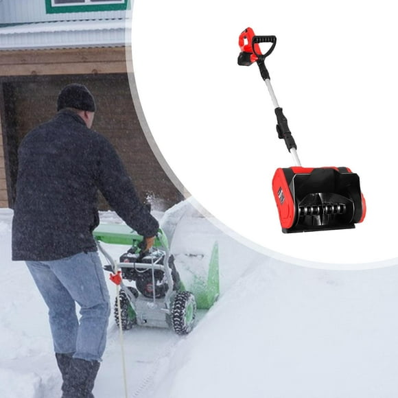 Colaxi Electric Snow Spade Snow Thrower Snow Remover Cleaning Tool Snow Blower Snow Sweeper for Driveway Lawn Parking Lots Pavement