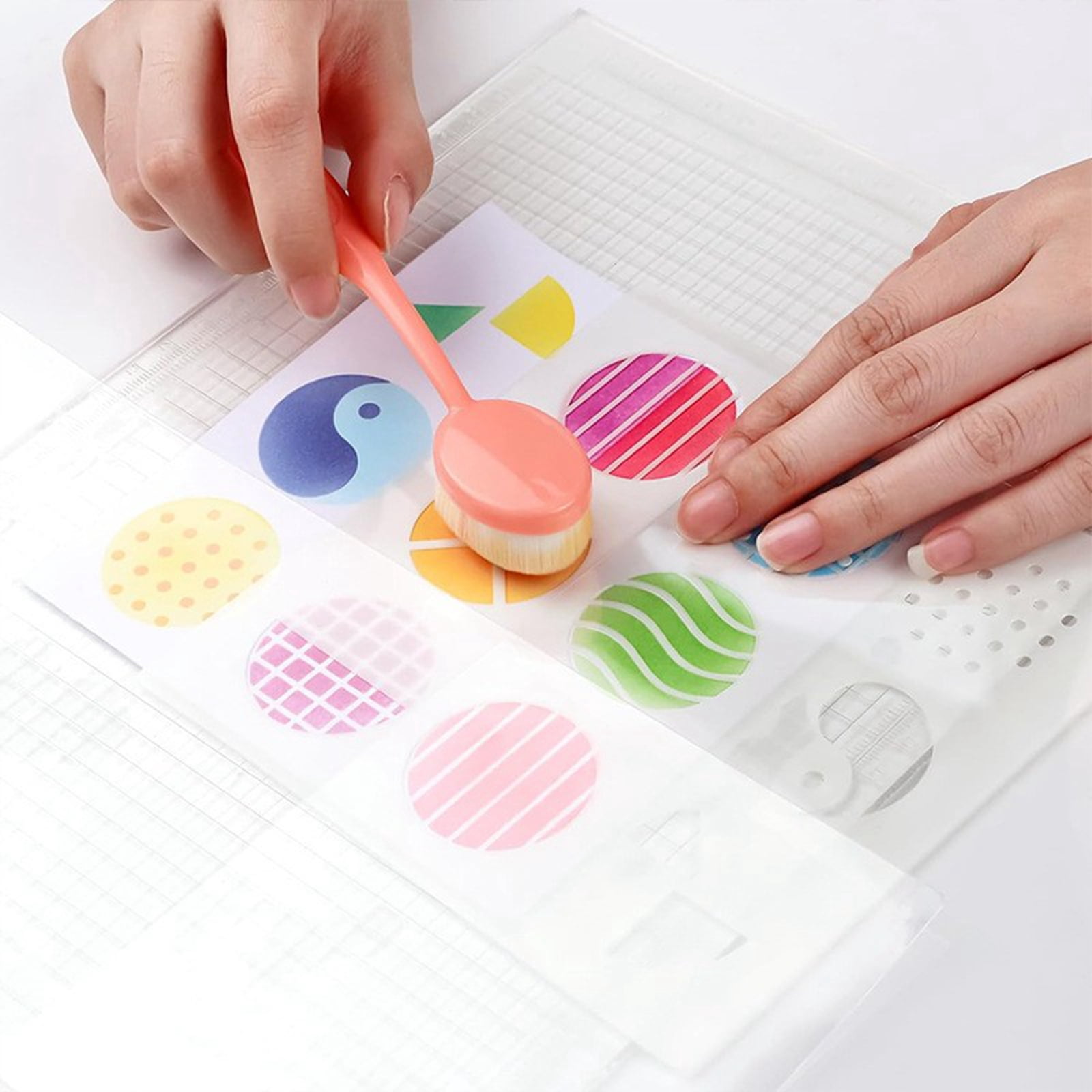 Self- Routine Cutting Mat, 24X36 In, Heat Resistant Mat, Non Slip Pads, Craft Tools, Hobby Projects, Translucent, 1 Pc